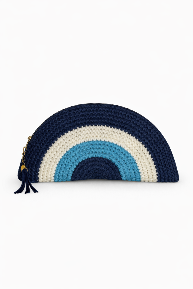 Nazar Clutch – Lacivert