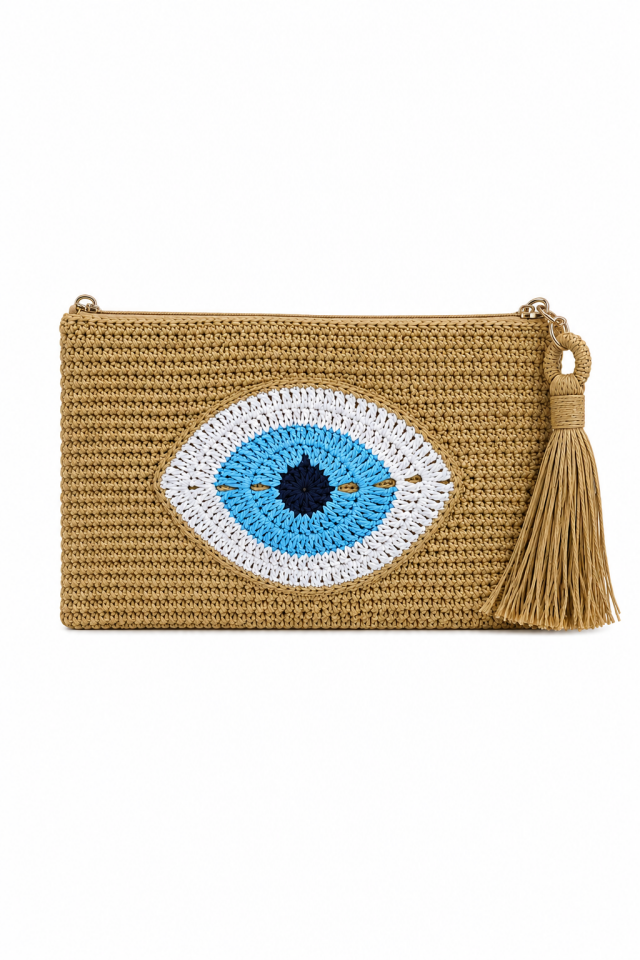 Alya Clutch – Bej